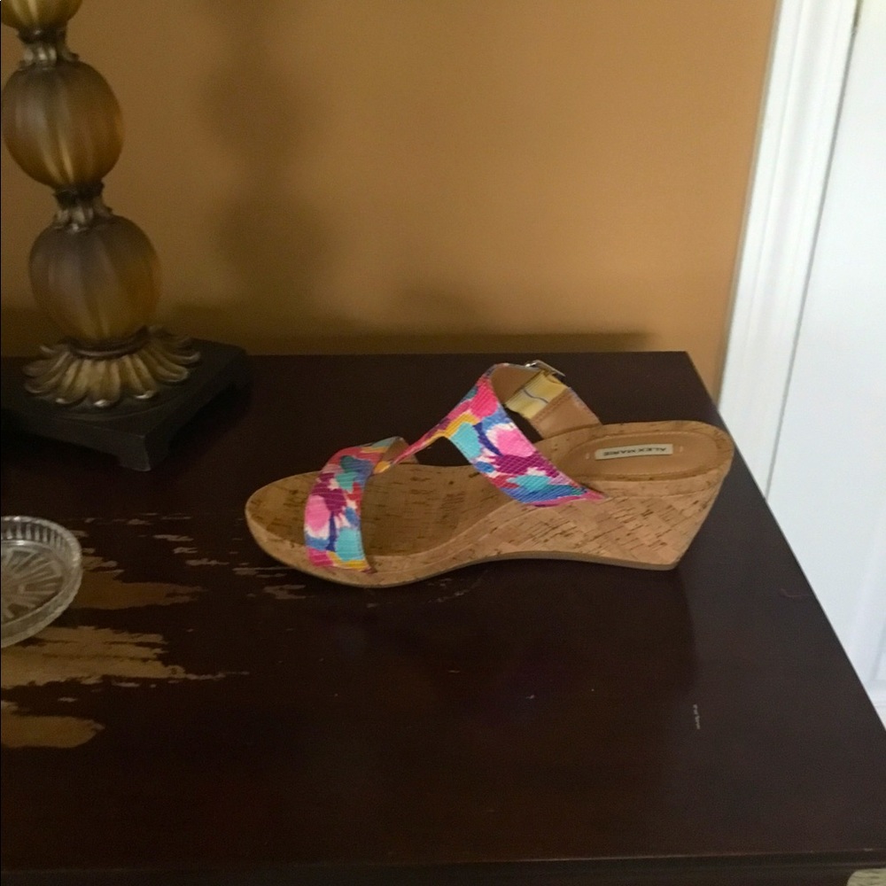 Alex Marie Multi-Colored Sandal